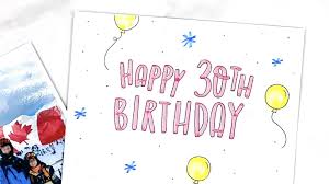 Happy birthday 33rd, my best cousin. 21 Ideas For What To Write In 30th Birthday Cards Punkpost