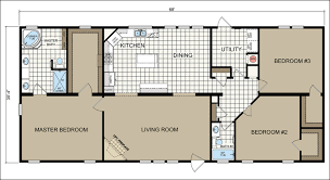 Single wides have a lot of living space in a small package. Manufactured Home Floor Plans Cad Pro
