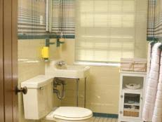 Braun & co., yellow vintage lamps from san francisco, and a john derian pouf. Girl S Bathroom Decorating Ideas Pictures Tips From Hgtv Hgtv