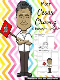 As i read to my kids about the life of cesar chavez, i let them do their thing on this unique coloring page that my husband created . Meet Cesar Chavez Biography Pages By Teach In The Peach Tpt