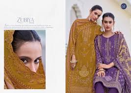 BELLIZA ZUBIYA VOL 3 PURE COTTON SUITS CATALOGUE