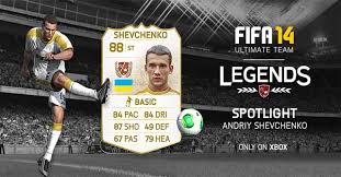 Oleksiy shevchenko rating is 70. Fut 14 Legends Spotlight Andriy Shevchenko Is The Legend Of The Week