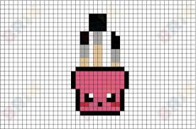 Makeup Brushes Pixel Art Dessin Pixel Modele Dessin Pixel Pixel Art