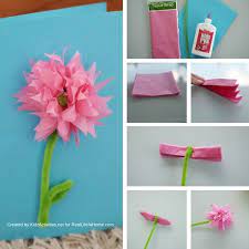 This 3d greeting cards very suitable for mother's day. 3d Flower Mother S Day Card Craft Step By Step Tutorial Mothers Day Crafts Flower Cards Handmade Personalized Mother S Day Gifts
