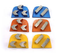 Factory Wholesale Custom Lavina Diamond Grinding Disc PCD Milling Shoe Sanding Segments for Concrete Floor