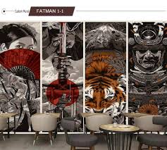 Download or stream instantly from your smart tv, computer or portable devices. Japanese Style Wallpaper Samurai Ukiyo E Hotel Decorative Wall Hotel Japanese Style Tea House Custom 3d Mural Wallpapers Aliexpress