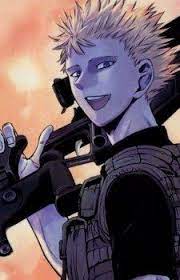Lutz Jormungand Anime Cool Poses Manga