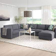 Ikea Vimle Sectional 5 Seat Corner With Chaise Gunnared Medium Ikea Ecksofa Wohnung Wohnzimmer Recamiere