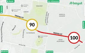 Revised Rta Dubai Speed Limit For Major Roads Mybayut