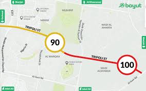 Revised Rta Dubai Speed Limit For Major Roads Mybayut