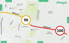 revised rta dubai speed limit for major roads mybayut