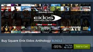 In 2009, square enix holdings acquired british game publisher eidos interactive, which was absorbed into square enix europe to. Here S 54 Square Enix Games For 55
