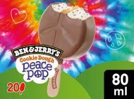 Lassen sie sich von den rezepten und kochtipps auf krone.at inspirieren. Ben Jerry S Cookie Dough Peace Pop Eis Am Stiel 80 Ml