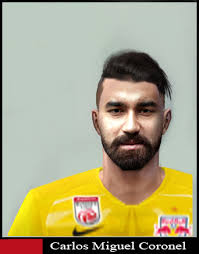 Carlos miguel coronel is a brazilian professional footballer who plays as a goalkeeper for major league soccer club new york red bulls on loan from red bull salzburg. Pes 6 Carlos Miguel Coronel Face By Te Facemakeur Pes Patch