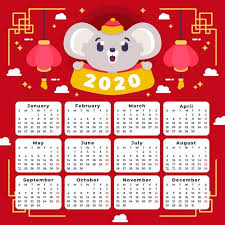 1 2 3 4 5 6 7 8 9 10 In Chinese Download Chinese New Year Calendar In Flat Design For Free Chinese New Year Calendar New Year Calendar Chinese New Year Party
