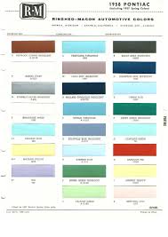 Pontiac Paint Charts Main Reference Page By Tachrev Com