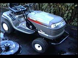 19.5 hp electric start 42 mower automatic lawn tractor. Craftsman Lawn Tractor Mowing Deck Belt Configuration Youtube