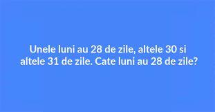Te provocam astazi la cateva teste de logica inedite, cu intrebari capcana care iti vor pune la contributie atat intuitia cat si abilitatile analitice! Test De Logica Ai Mintea Agera