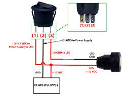 Each circuit displays a distinctive voltage condition. Single Pole Toggle Switch 12 Volt Wiring Diagrams Old Alternator Wiring Diagram Fords8n Intermediate Jeanjaures37 Fr