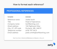 References 3 resume templates sample resume resume references. How To List References On A Resume Reference Page Format