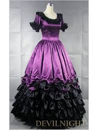 Printable princess in ball gown off the shoulder dress coloring page. Purple And Black Short Sleeves Gothic Masquerade Ball Gowns Victorian Dresses Coloring Pages Dress Color Victorian Dressball Gown Aliexpress