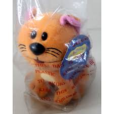 This Kitty Plush Is Named Ziggy And Has The Playhouse Disney Cloud Logo Plush Animals Kitty Teddy Bear