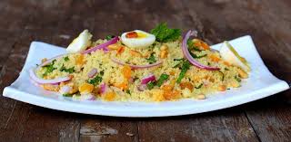 Salade Semoule Fruits Secs Et Menthe Salade Pour Barbecue Salade De Semoule Nourriture Froide