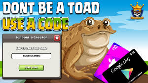 Summer#of#monsters#season2 published on 17th july, 2020 how to use brawl stars content creator code and how to become. Gold Pass Giveaway Don T Be A Toad Use A Code Clash Champs