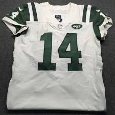 Sam darnold's time in the big apple has come to an end. Nfl Auction Crucial Catch Jets Sam Darnold Game Used Game Jersey October 14th 2018