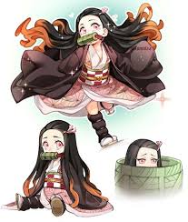Nezuko Kimetsu No Yaiba Anime Demon Slayer Chibi