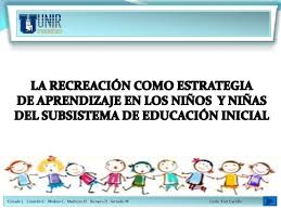 Juegos para educación física divertidos y recreativos. La Recreacion Como Estrategia De Aprendizaje En Los Ninos Y Ninas Del