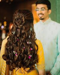 91 Gorgeous Indian Bridal Hairstyles For Short Medium Long Hair Long Hair Styles Hair Styles Stylish Hair