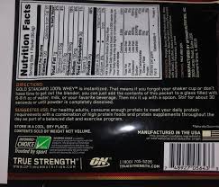 Optimum Nutrition Gold Standard 100 Whey Protein Powder