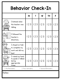 Behavior Charts Pdf Google Drive 2nd Grade Individual