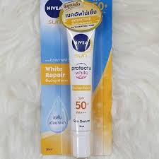 Nivea sun uv face shine control cream spf 50: Nivea Sun Protect White Repair Sun Protection Serum Spf 50 Pa 30ml Lazada Indonesia