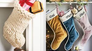 Set cute lazy sloths in santa claus hat with lots of gifts, candies and festive elements. 25 Unique Christmas Stockings Best Diy Ideas For Holiday Stockings