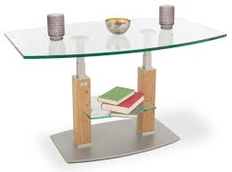 Ruhig gezeichnete buche sowie markant gemaserte kernbuche zählen zu den klassischen und beliebtesten hölzern in der möbelverarbeitung. Eve Rimini Deluxe Glastisch Hohenverstellbar 110x70 Cm Variabel Mobelmeile24