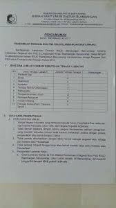 Loker 2021 daerah kalibaru banyuwangi. Rsud Blambangan