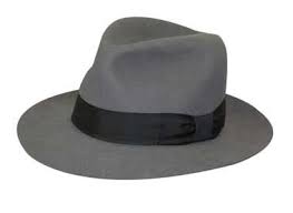 Fur Felt Fedora From Akubra With A Proper Brim Too Comes Open Crowned So You Can Bash It Yourself Mens Hats Fashion Akubra Hats For Men