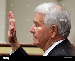 Witness Robert Ferrell is questioned during day one of the S.C. House  Ethics committee investigation into Gov. Nikki Haley at the Solomon Blatt  Building in Columbia, South Carolina, Thursday, June 28, 2012. (