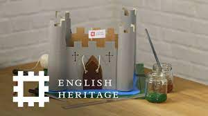 How To Make A Cardboard Castle Youtube