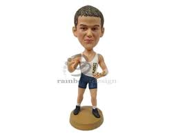 Custom Bobblehead College Wrestler Custom Bobblehead Sports Etsy Bobble Head Wrestler Personalized Dolls