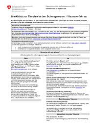 Für das visum wiederum müssen sie eine einladung vorweisen können, die eine große das einladungsschreiben ist also in wirklichkeit eine verpflichtungserklärung des einladenden, für. Merkblatt Einreise Shengenraum