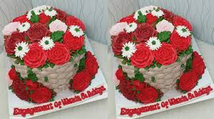 Spuit daun memiliki bentuk segitiga yang mengerucut membuat spuit ini digunakan untuk membuat hiasan daun pada bunga atau kue tart. How To Make Basket Flowers Cake Decoration Cara Menghias Kue Ulang Tahun Keranjang Bunga Buttercream Youtube