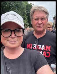 Debbie Fraser representing Q Nation at the all-star Black Sabbath Back To  The Beginning concert!