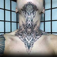 Top 79 Best Throat Tattoos Ideas 2021 Inspiration Guide Throat Tattoo Ideas Throat Tattoos Back Of Neck Tattoo