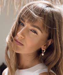 Pearl Drop Earrings Silver