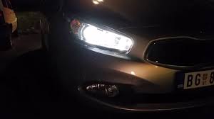 Very outstanding as a halogen light bulb. Philips Whitevision H7 W5w Headlights Test Youtube