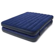 Free Shipping On Orders Over 35 Buy Intex Queen 2 In 1 Guest Airbed Mattress With Hand Pump At Walmart Com Mattress Air Bed Air Mattress Camping