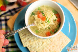 Vegetarian Chicken Noodle Soup In 5 Minutes